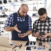 Technicians at work